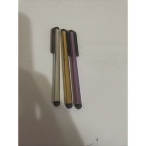 Rubber Tip High Sensitivity Stylus Pen for Tablet iPhone Stylus iPad 3 lot